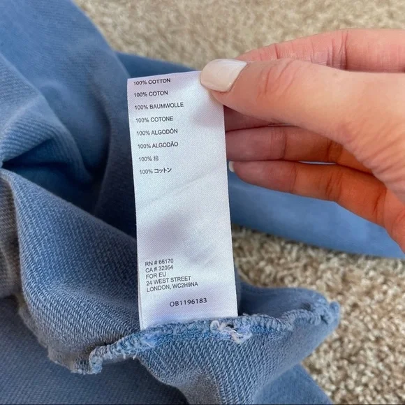 Anthropologie | Pilcro and the Letterpress | Flynn Hoodie | Blue | Size Small - Picture 9 of 11